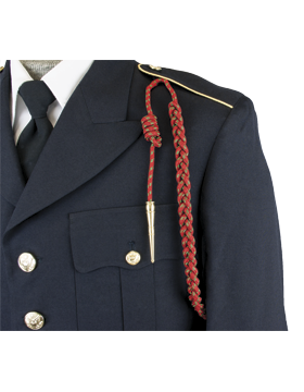 Belgian Fourragere Shoulder Cord | Saunders Military Insignia Belgian Fourragere Shoulder Cord | Saunders Military Insignia