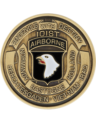 US Army 101st Airborne Division  challenge coin