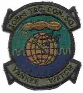 103rd Tactical Control Squadron Subdued  Patch