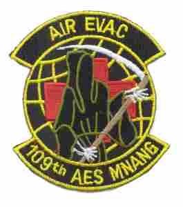 109th Aero Medical USAF Evacuation Patch