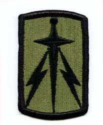 1107th Signal Brigade Subdued patch