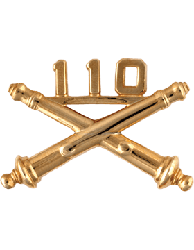 110th Field Artillery Regimental Branch Of Service Insignia Badge - Saunders Military Insignia