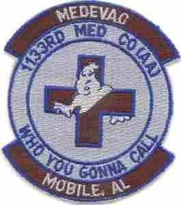 1133rd Medical Company AA Full Color Patch