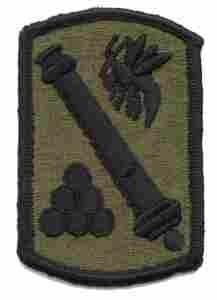 113th Field Artillery Brigade Subdued Patch - Saunders Military Insignia