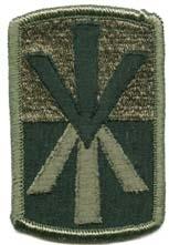 11th Air Defense Artillery Subdued patch