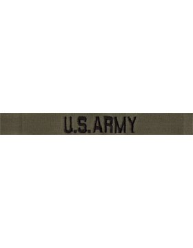 US Army Branch Tape in subdued