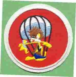 127th Airborne Engineer Custom made Cloth Patch - Saunders Military Insignia