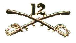 12th Cavalry Cap badge