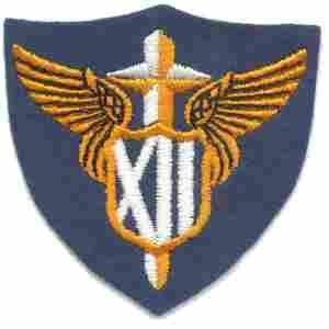 12th Tactical Air Command Patch in felt