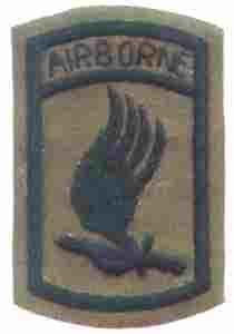 173rd Airborne Brigade Custom made Cloth Patch