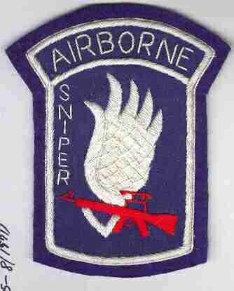 173rd Airborne Sniper Patch