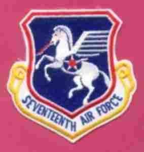 17th Expeditionary Air Force Cloth Patch
