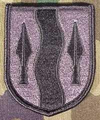 181st Infantry Brigade Army ACU Patch with Velcro