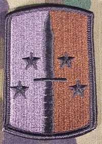 189th Infantry Brigade, Army ACU Patch with Velcro