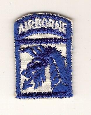 18th Airborne Corps Cap Scarf Patch, Cut Edge - Saunders Military Insignia