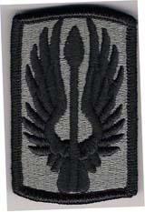 18th Aviation Brigade Army ACU Patch with Velcro