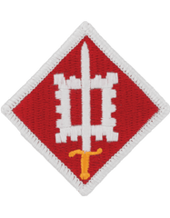 18th Engineer Brigade Color Patch - Saunders Military Insignia