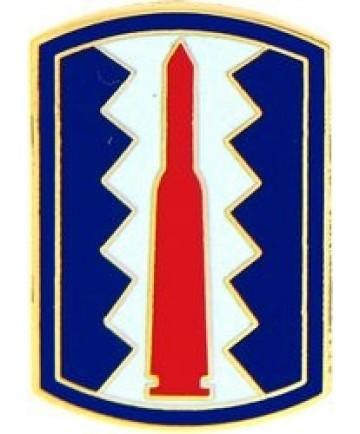 197th Infantry Brigade metal hat pin