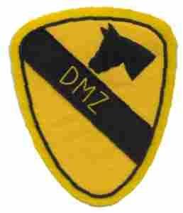 1st Cavalry DMZ, Patch Hand Made - Saunders Military Insignia