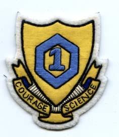 1st Chemical Service Company Custom made Cloth Patch - Saunders Military Insignia