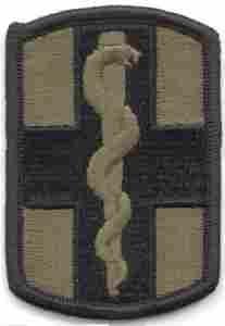 1st Medical Brigade Subdued patch - Saunders Military Insignia