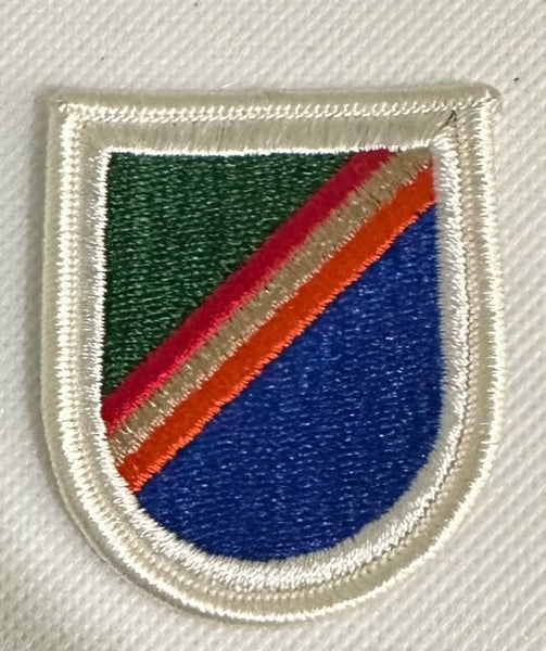 1st Ranger 75th Regiment beret flash