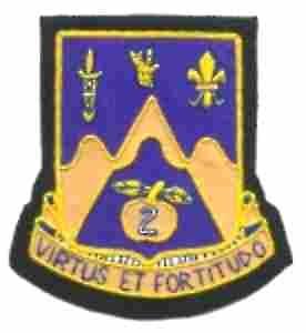 205th Armor was 105th Infantry Custom made Cloth Patch