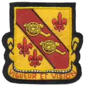 228th Armored Field Artillery Battalion Custom made Cloth Patch