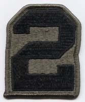 2nd Army, Subdued patch