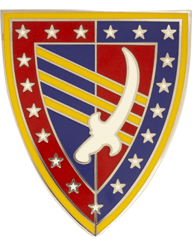 38th Sustainment Brigade Combat Service ID Badge