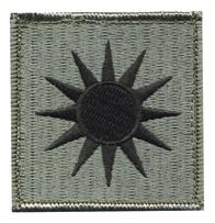 American Flag Reverse Army ACU Patch with Velcro - Saunders