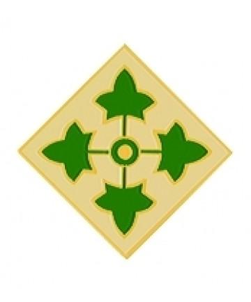 4th Infantry Division Metal hat Pin