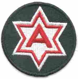 6th Army Color Patch