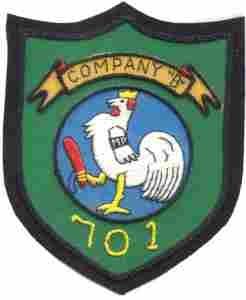 701st Military Police Company B, Patch - Saunders Military Insignia