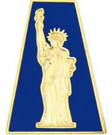 77th Infantry Division metal hat pin