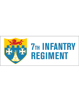 7th Infantry Regiment bumper sticker - Saunders Military Insignia