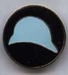 93rd Infantry Division metal hat pin