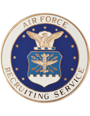 Air Force Recruiting Service badge - Saunders Military Insignia