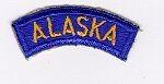 Alaska blue yelllow Tab - Saunders Military Insignia
