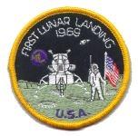 APOLLO 11 1ST LUNAR Patch - Saunders Military Insignia