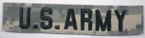 Army Branch Tape in ACU fabric - Saunders Military Insignia
