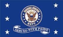 ARMY SERVED WITH PRIDE COLOR FLAG - Saunders Military Insignia