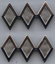 Colonel Civil Air Patrol-Pairs Metal Bright insignia - Saunders Military Insignia