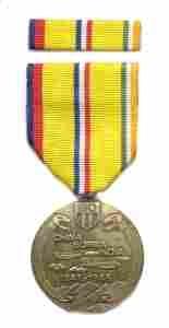 China Burma India Medal with ribbon slide