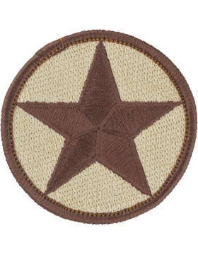 OPFOR cloth patch in desert color
