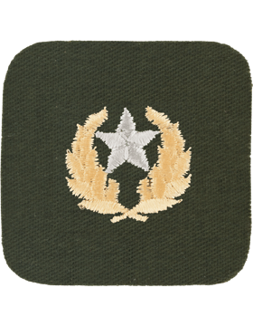 OPFOR Hamby Second Class rank insignia with Silver Star - Saunders Military Insignia