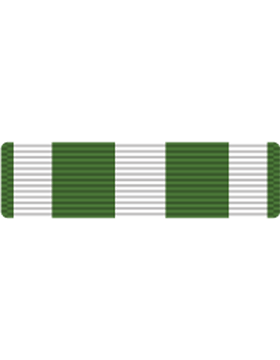 National Defense Service Medal Ribbon Bar with Oak Leaf Cluster