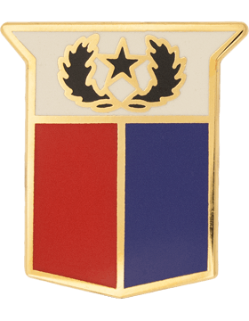 Texas Army National Guard Unit Crest with Two Post Pins and Metal Clutches Made in USA
