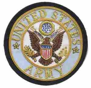 United States Army Logo Bullion Jacket Patch