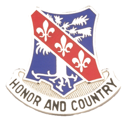 US Army 327th Infantry Regiment 'Honor and Country' Unit Crest - Saunders Military Insignia